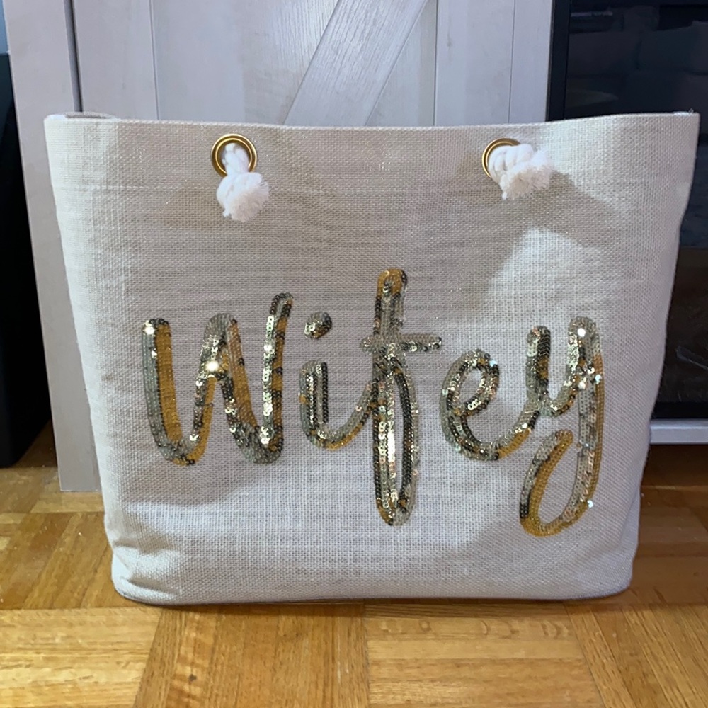 Wifey Beach Tote